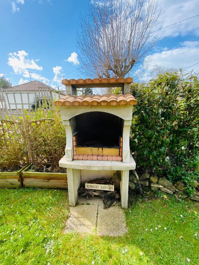 Ferienwohnung La Petite Marjolaine A 3Min A Pied De La Plage Merville-Franceville-Plage Exterior foto