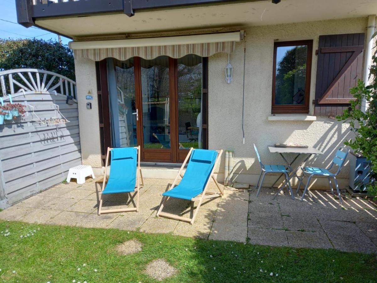 Ferienwohnung La Petite Marjolaine A 3Min A Pied De La Plage Merville-Franceville-Plage Exterior foto